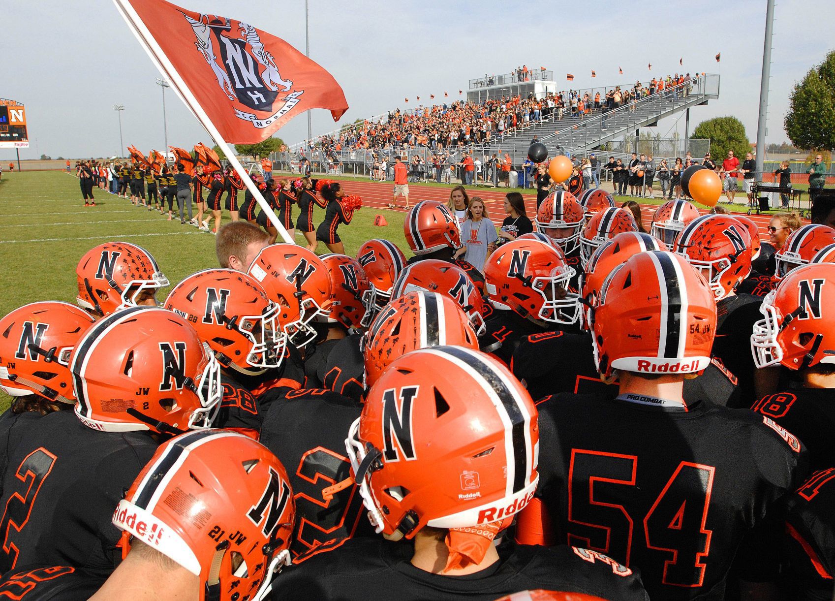 NCHS pre-game rally